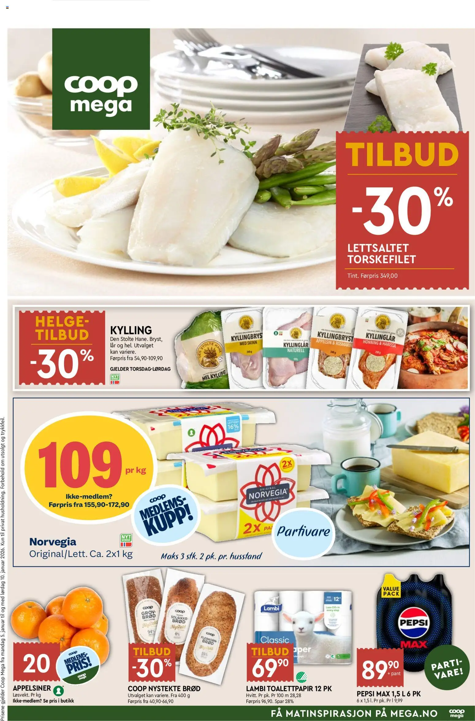 Forhåndsvis Kundeavis fra butikk Coop Mega gyldig fra 05/01/2026