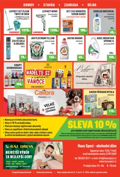Náhled nabídky: Haus Spezi Leták platný od 14.11.2025 | Strana: 6