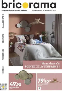 Prévisualisation de Catalogue du magasin Bricorama formulaire valide 19/11/2025