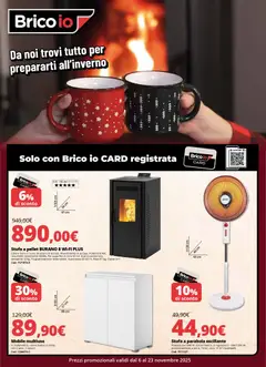 Anteprima dell'opuscolo Volantino San Cesareo dal negozio Brico io valido da 06/11/2025