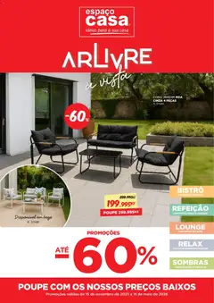 Pré-visualização do folheto da loja Espaço Casa válida a partir de 15/11/2025
