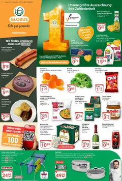 Vorschau von dem Prospekt des Geschäftes Globus, gültig ab dem 02.11.2025