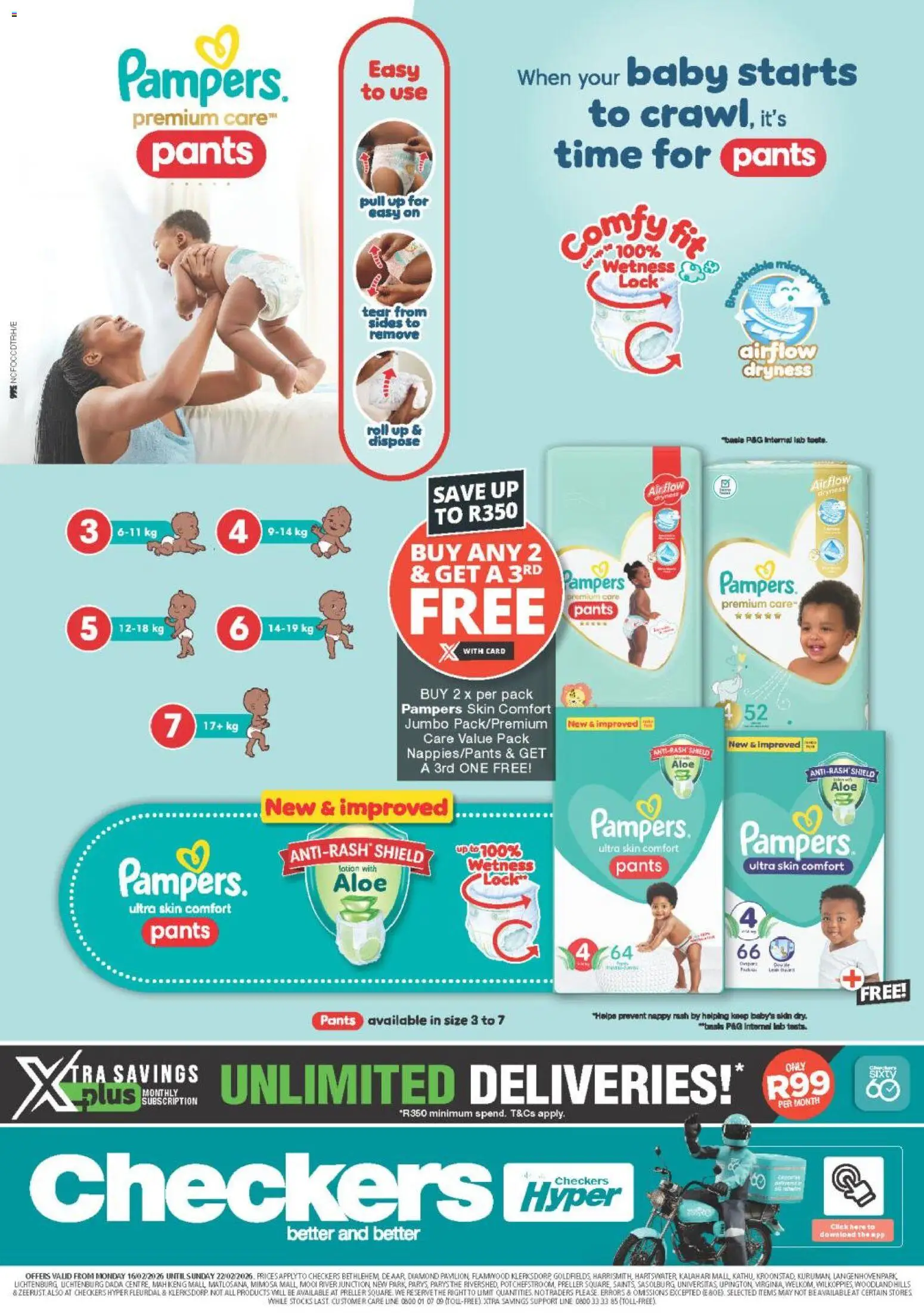 Preview of Checkers flyer valid from 16/02/2026