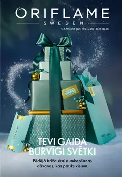 Skatīt Oriflame akciju bukletu, derīgs no 2025.12.10