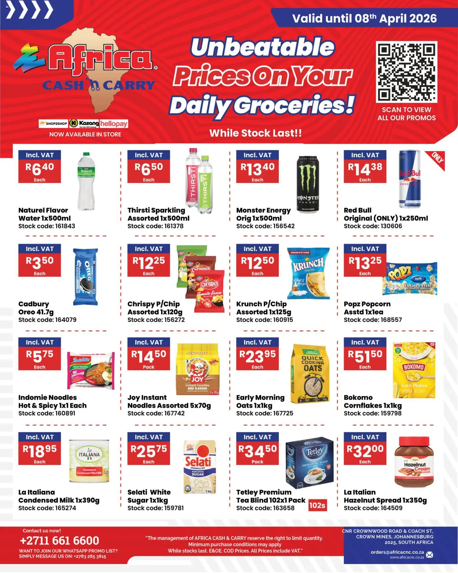 Preview of Africa Cash & Carry flyer valid from 27/03/2026
