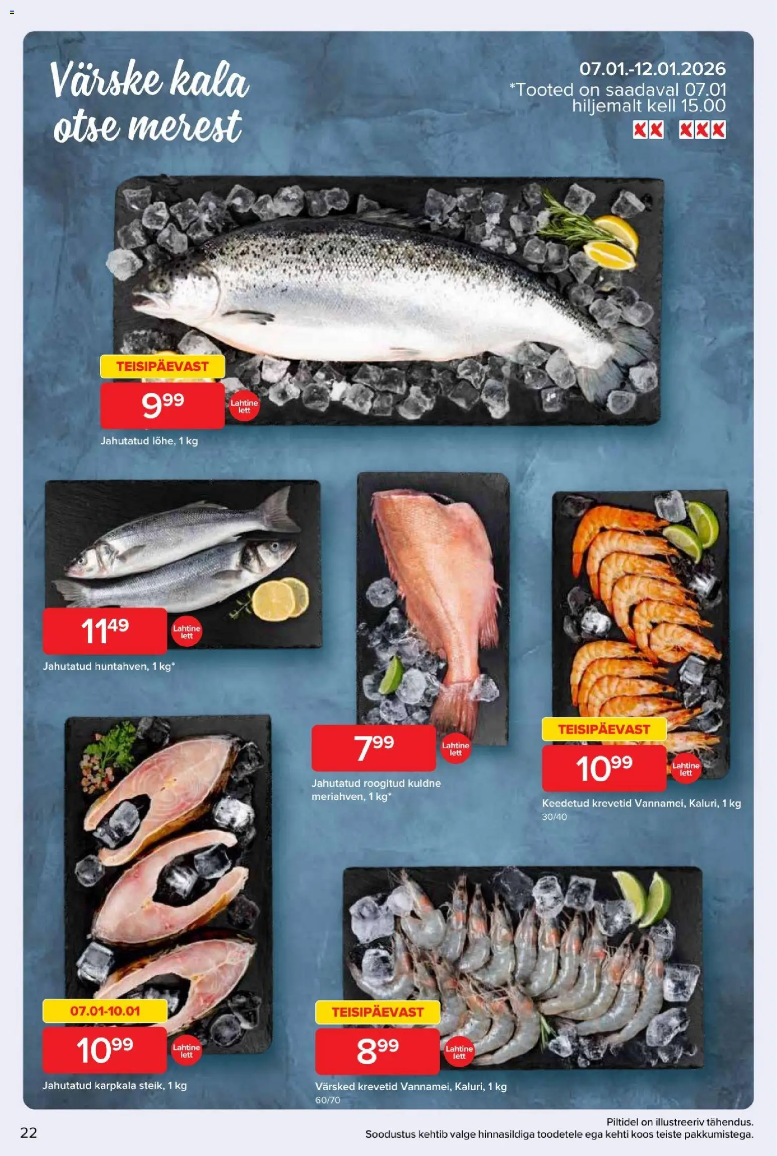 Maxima kliendilehe eelvaade alates 2026.01.06