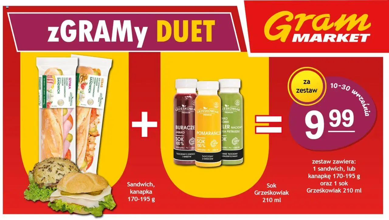 Gram Market Niesłychanie Niskie Ceny od 17.09.2025 - Nowa Gazetka - Numer strony 1