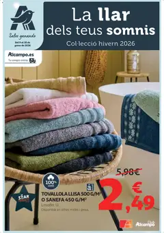 Vista previa del folleto de la tienda Alcampo válido desde el 09/01/2026 