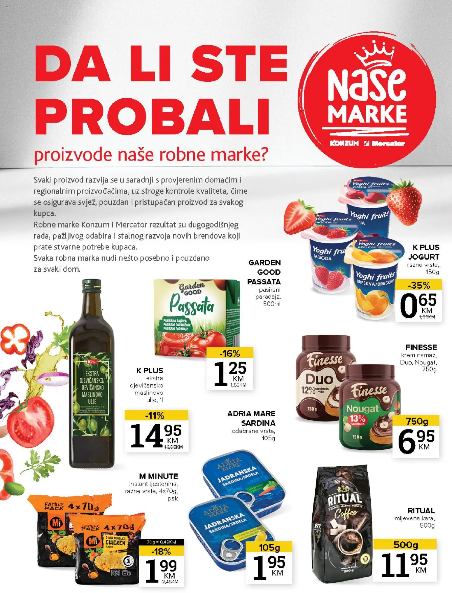 Pregled letka Katalog trgovine Mercator vrijedi od 2026.01.06