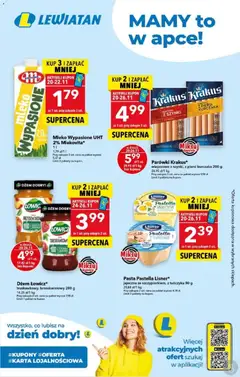 Pogląd gazetki "Z Kuponami w Lewiatanie" ze sklepu Lewiatan ważnej od 20.11.2025