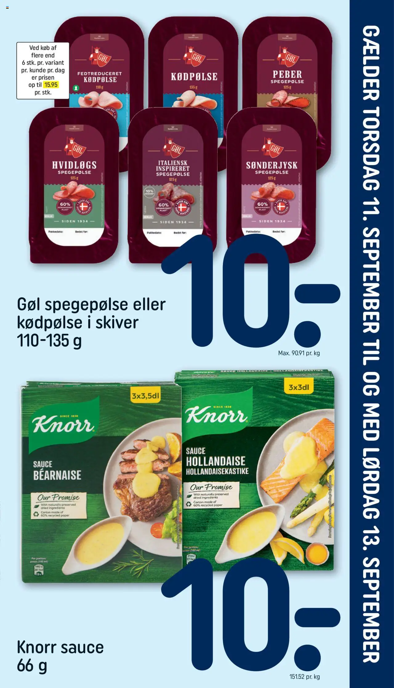 Rema 1000 tilbudsavis gyldig fra 11/09/2025 - side 1
