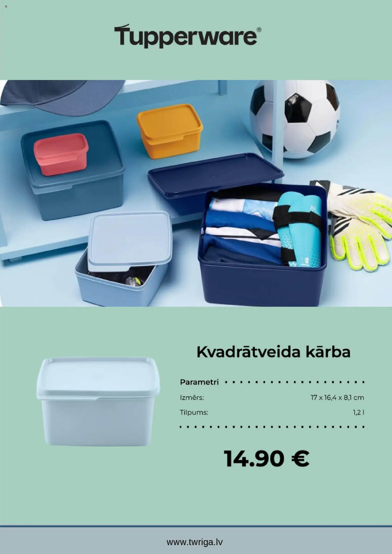 Skatīt Tupperware akciju bukletu, derīgs no 2025.12.10