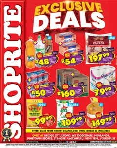 Preview of Shoprite flyer valid from 20/04/2026