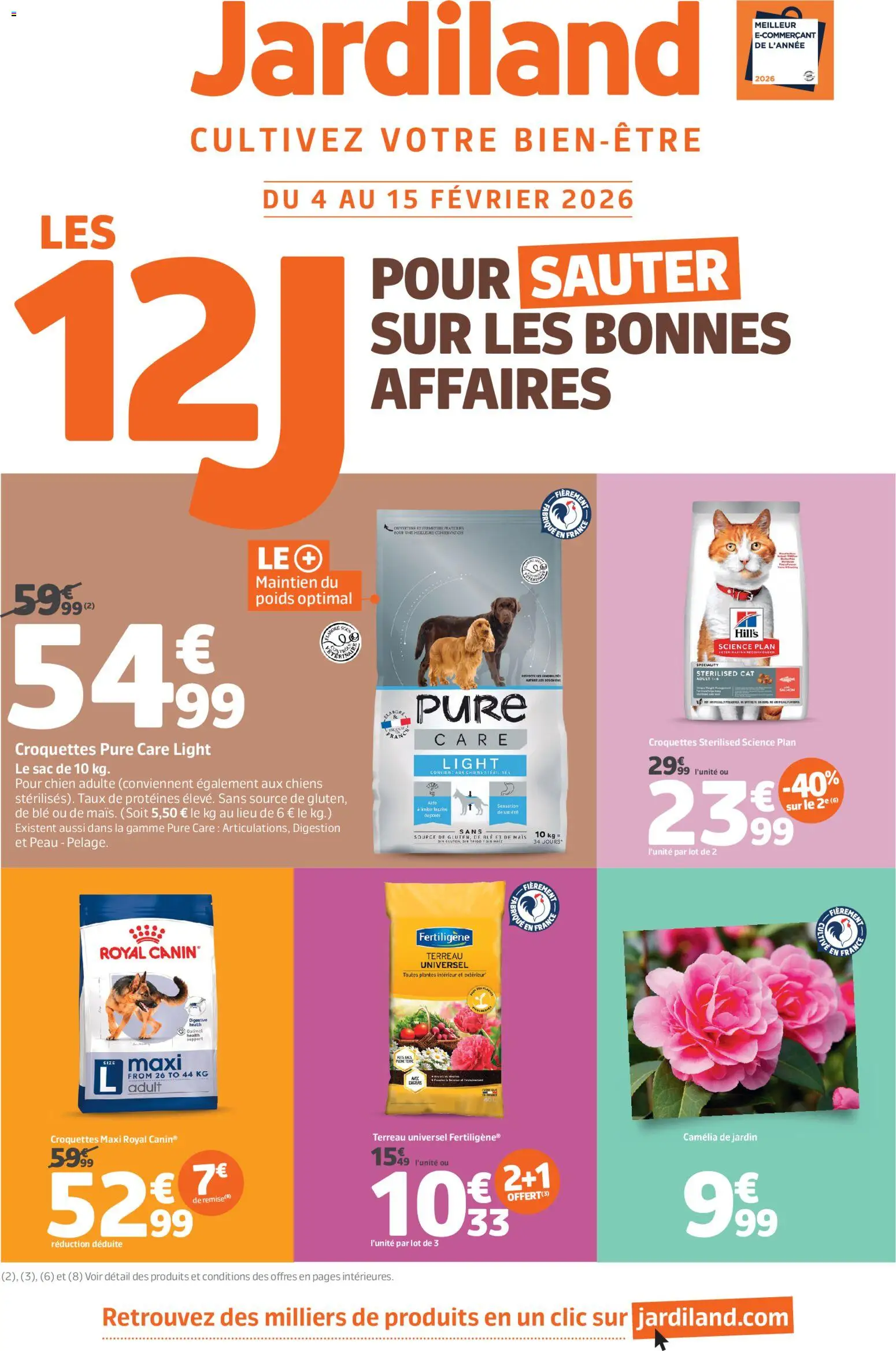 Prévisualisation de Catalogue du magasin Jardiland formulaire valide 04/02/2026