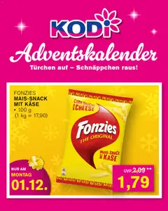 Vorschau von dem Prospekt des Geschäftes KODi, gültig ab dem 01.12.2025