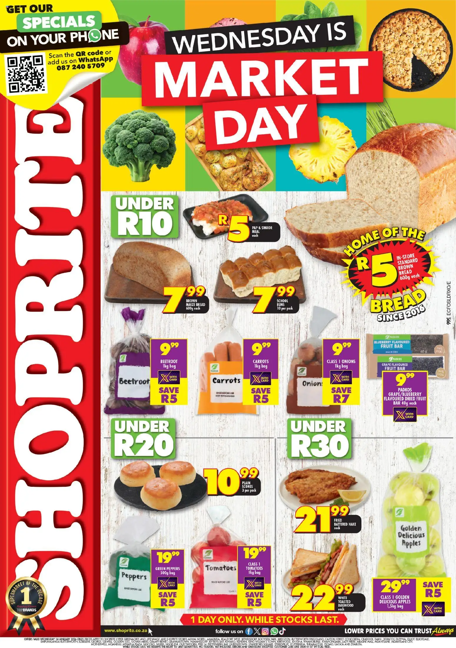 Preview of Shoprite flyer valid from 14/01/2026