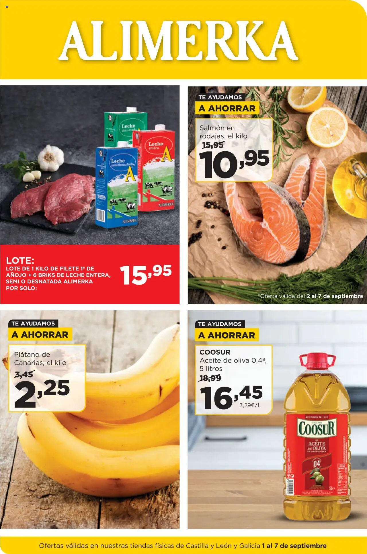 Alimerka Ofertas Castilla y León >> 01/09 - 07/09/2025 (catálogo)