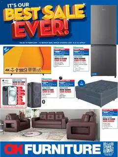 Preview of OK Furniture flyer valid from 16/02/2026