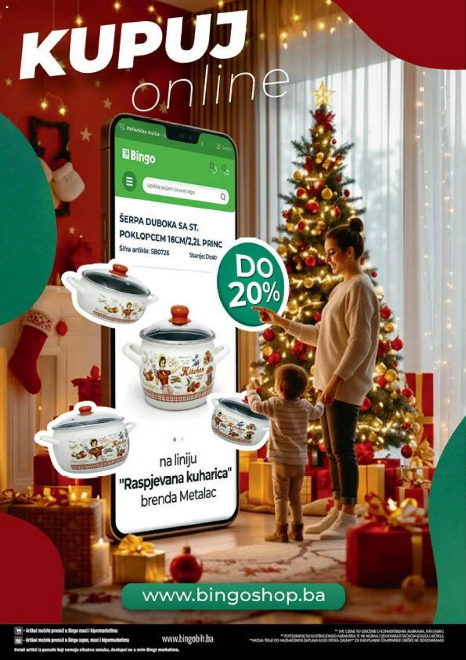 Pregled letka Katalog trgovine Bingo vrijedi od 2026.01.03