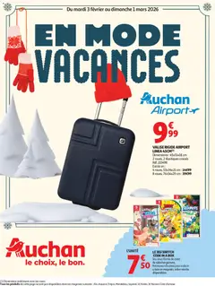 Prévisualisation de Valises et vacances du magasin Auchan formulaire valide 03/02/2026