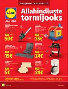 Lidl kliendilehe eelvaade alates 16.03.2026