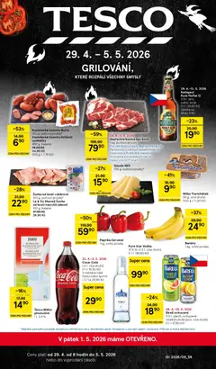 Náhled nabídky: Tesco Tesco leták - Hypermarket platný od 29.04.2026