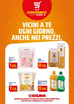 Anteprima dell'opuscolo Volantino Convenienti Tutti I Giorni dal negozio SIGMA valido da 02/01/2026