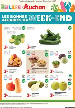Voorbeeld van Les bons plans du week-end dans votre hyper ! van winkel Auchan geldig vanaf 08/01/2026