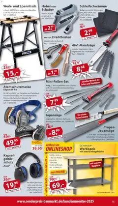 Vorschau von dem Prospekt des Geschäftes Sonderpreis Baumarkt, gültig ab dem 13.12.2025 | Seite: 15