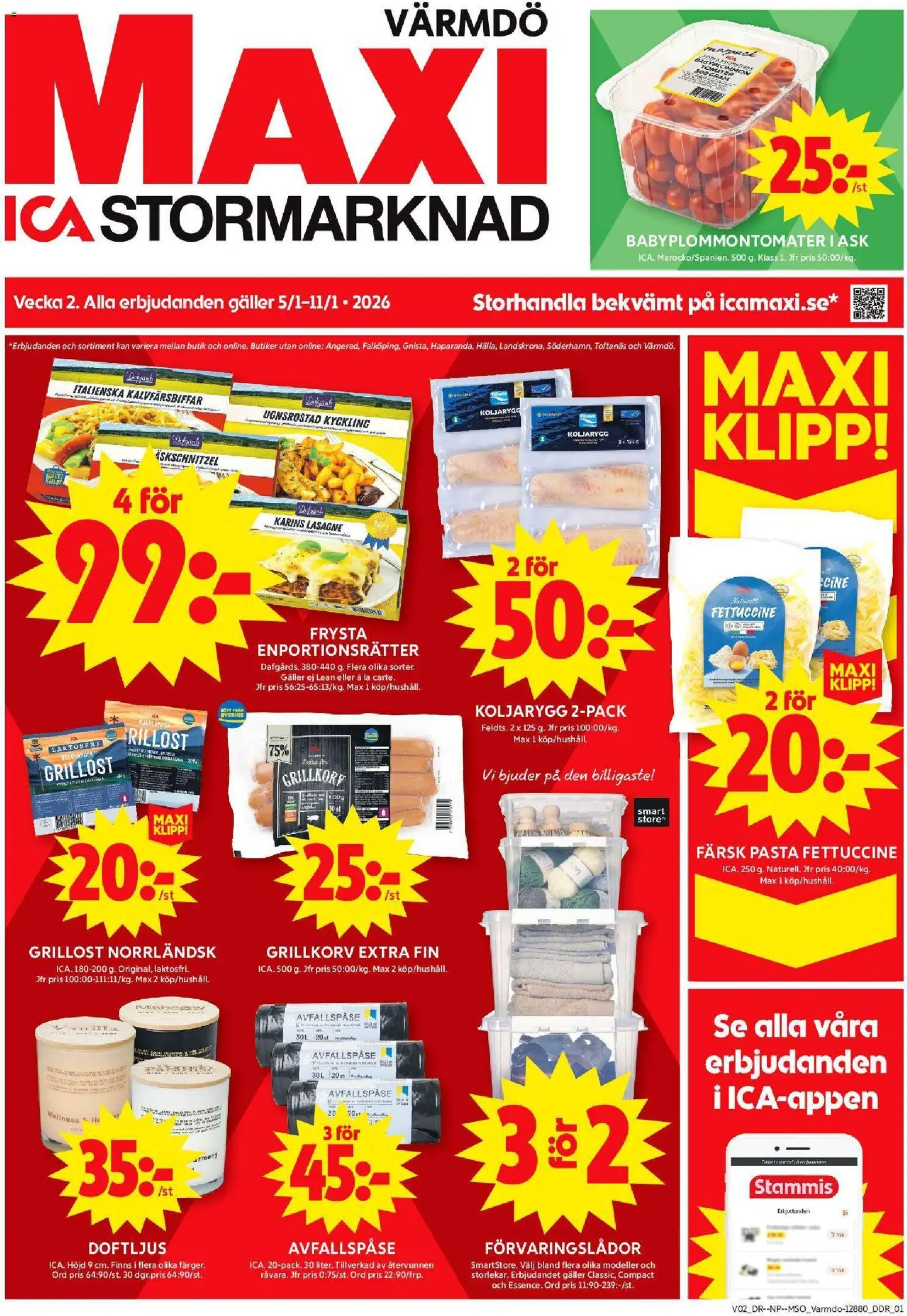 Förhandsgranska reklamblad Gustavsberg från butik ICA Maxi gäller från 05/01/2026