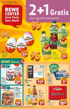 Vorschau von dem Prospekt des Geschäftes Rewe, gültig ab dem 19.10.2025