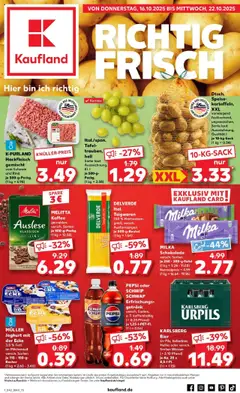 Vorschau von dem Prospekt des Geschäftes Kaufland, gültig ab dem 15.10.2025