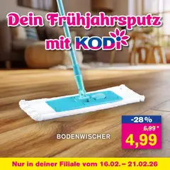 Vorschau von dem Prospekt des Geschäftes KODi, gültig ab dem 16.02.2026