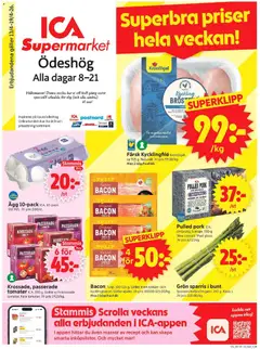 Förhandsgranska reklamblad Ödeshög från butik ICA Supermarket gäller från 13/04/2026