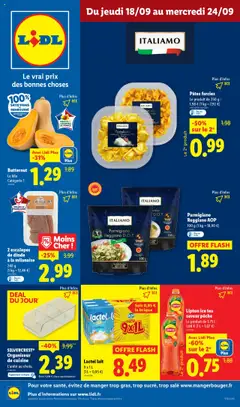 Prévisualisation de Catalogue de la semaine 38 du magasin LIDL formulaire valide 18/09/2025