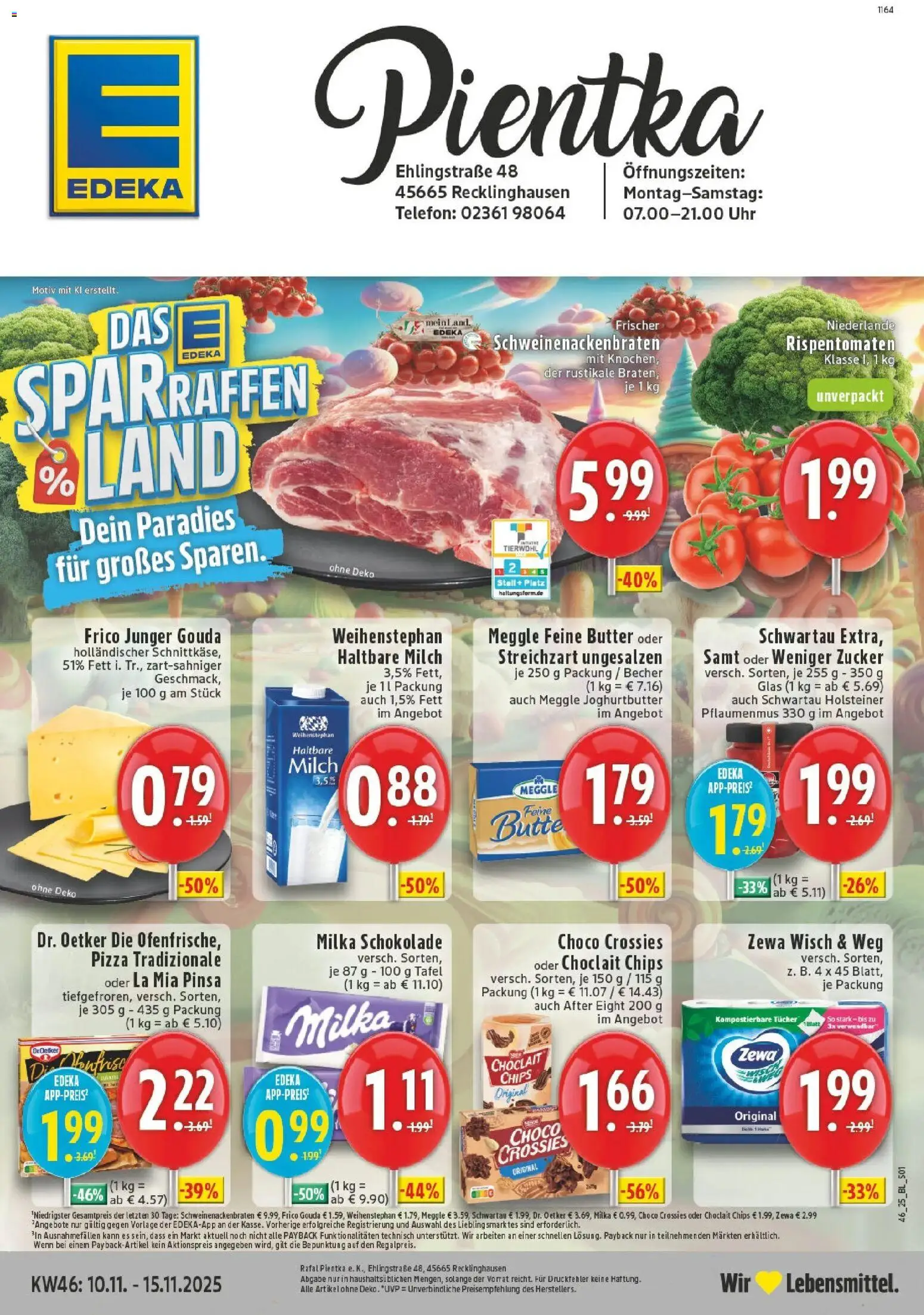 Vorschau von dem Prospekt des Geschäftes Edeka, gültig ab dem 10.11.2025