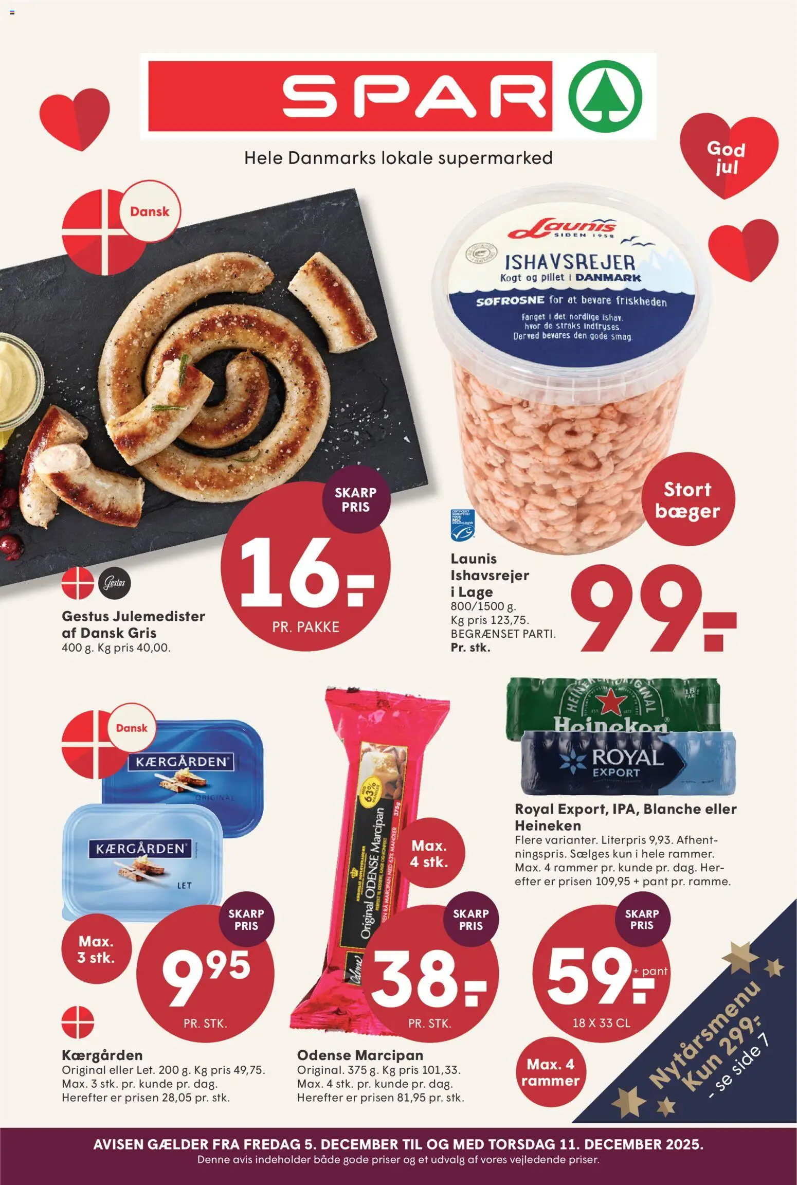 Eksempel på tilbudsavis Tilbudsavis fra butik Spar gyldig fra 05/12/2025