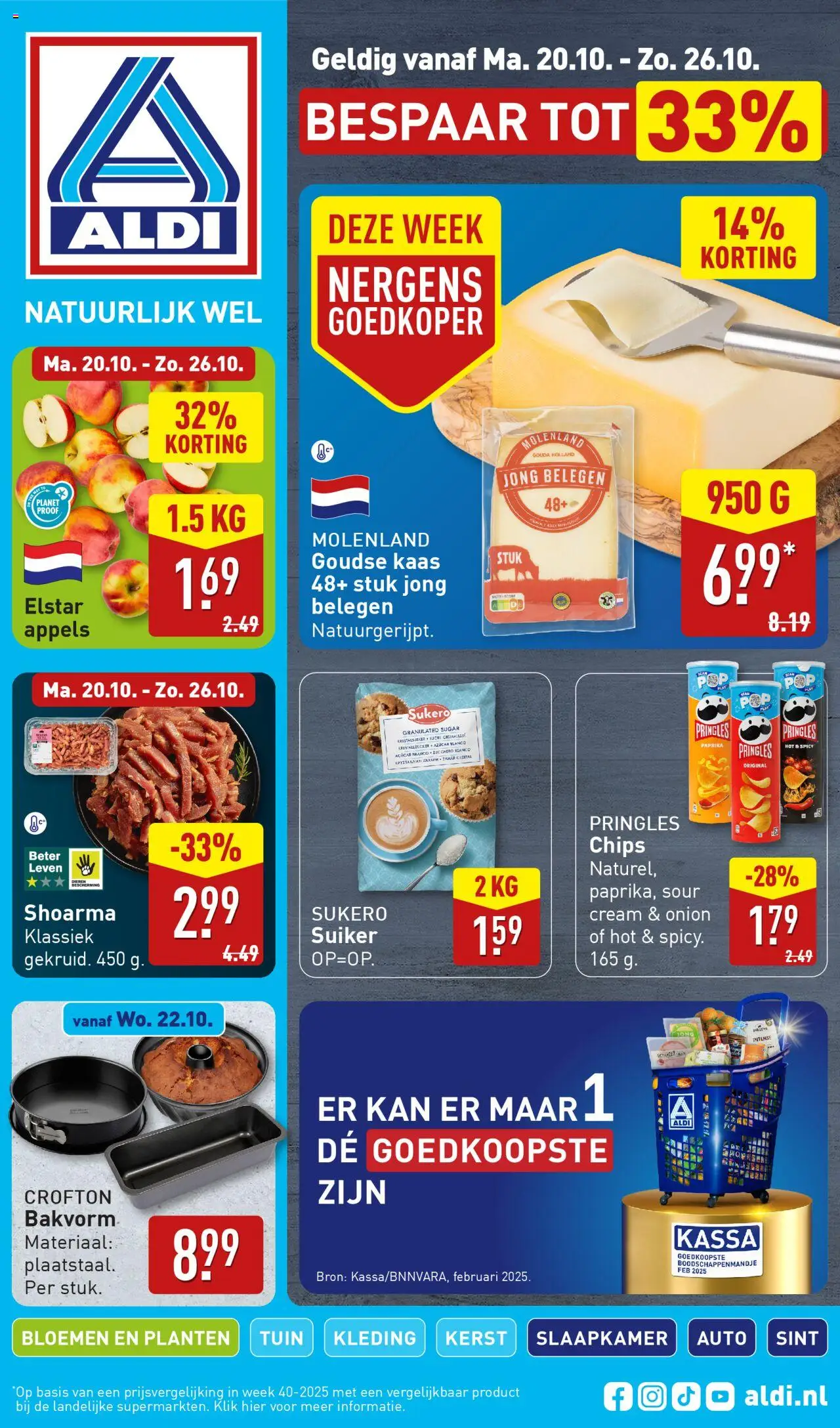 Aldi shop Folder week 43 geldig vanaf 20-10-2025 - Paginanummer 1