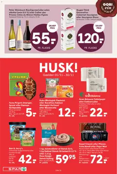 Eksempel på tilbudsavis Tilbudsavis fra butik Spar gyldig fra 07/11/2025 | Side: 17