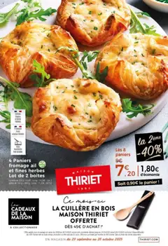 Prévisualisation de Catalogue du magasin Thiriet formulaire valide 29/09/2025