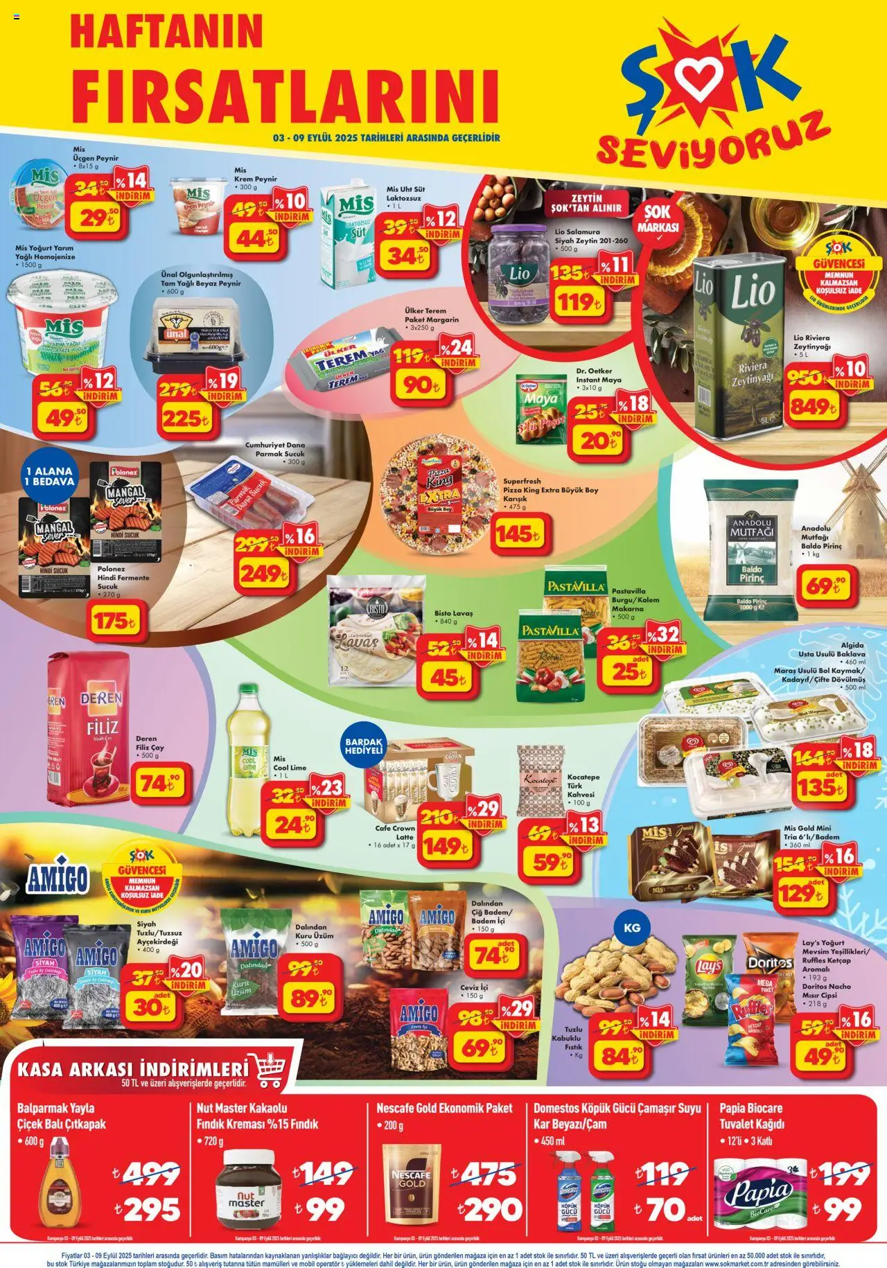 Şok Market katalog 03 Eylül 2025 - Aktüel ürünler - Sayfa numarası 1