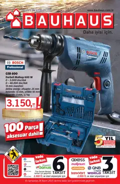 Bauhaus Katalog 01.11.2025 - Broşürünün önizlemesi