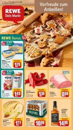 Vorschau von dem Prospekt des Geschäftes Rewe, gültig ab dem 17.11.2025