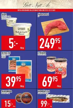 Förhandsgranska reklamblad Aktuella reklamblad Matdax från butik Matdax gäller från 29/12/2025