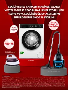Vestel Katalog 01.12.2025 - Broşürünün önizlemesi | Strana: 6