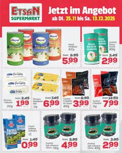 Vorschau der Angebote: ETSAN Flugblatt gültig ab 25.11.2025