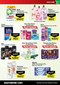 Onur Market Katalog 11.11.2025 - Broşürünün önizlemesi | Strana: 7