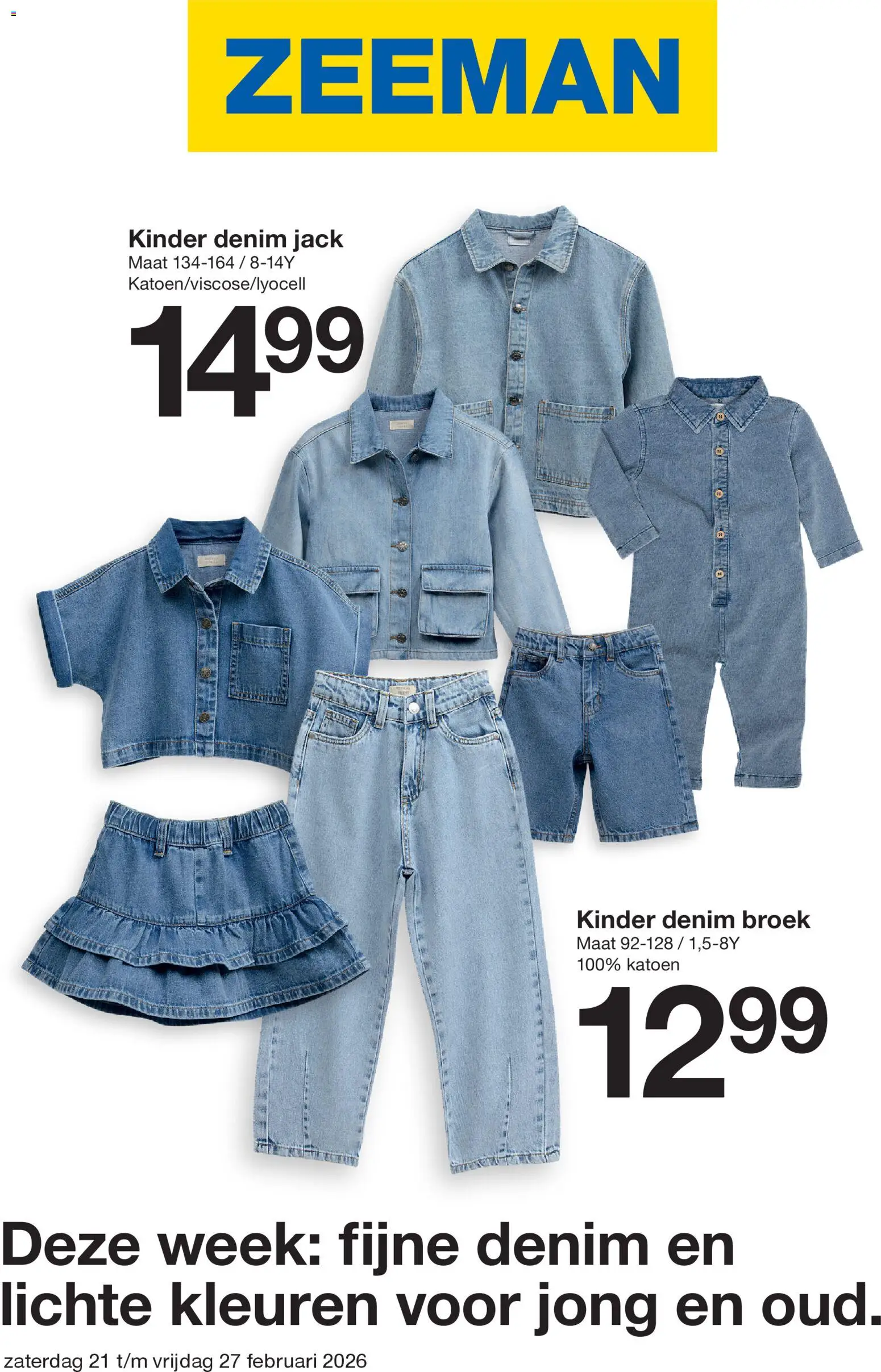 Voorbeeld van Folder van winkel Zeeman geldig vanaf 21-02-2026