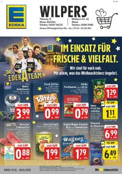 Vorschau von dem Prospekt des Geschäftes Edeka, gültig ab dem 01.12.2025