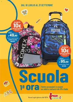 Anteprima dell'opuscolo Volantino Scuola dal negozio Iper valido da 17/07/2025